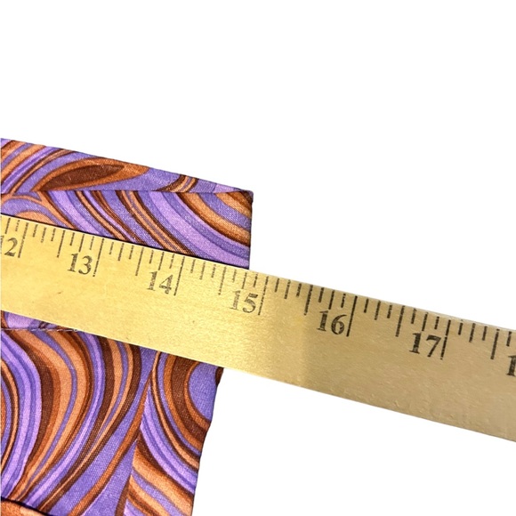 Zara multicolored print with slit pants size small - Picture 3 of 9